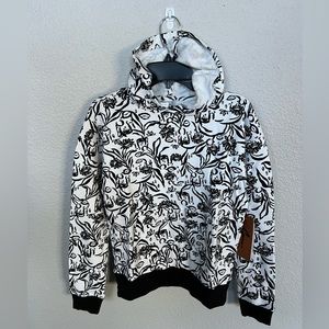 🆕 Nordstrom by Cristina Martinez All Over Print Hoodie! Size: Small (7-8)